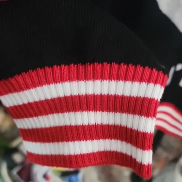 NWT Tipsy Elves Ask Your Mom If I’m Real Santa Christmas Sweater Mens M - Picture 4 of 13